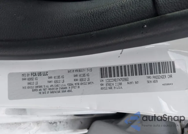 1C3CCCAB1FN752862: 43568294