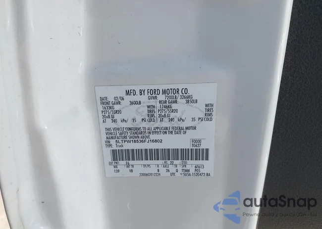 5LTPW18536FJ16802: 43569356