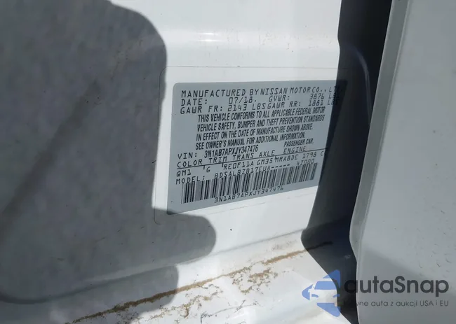 3N1AB7APXJY347476: 43569914