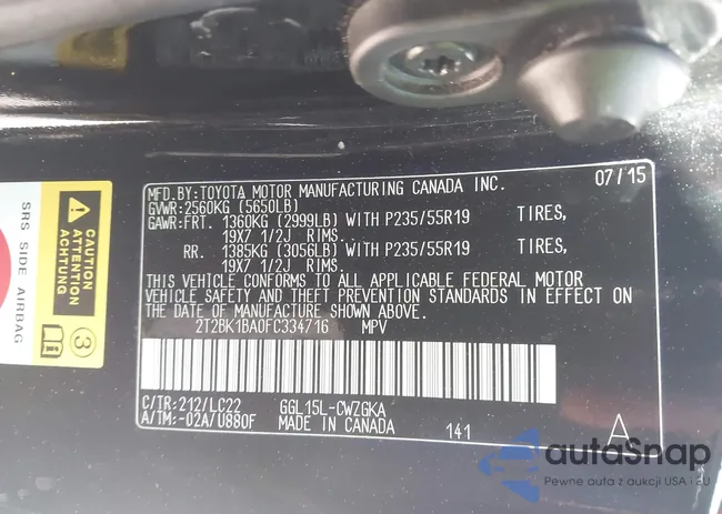 2T2BK1BA0FC334716: 43569129