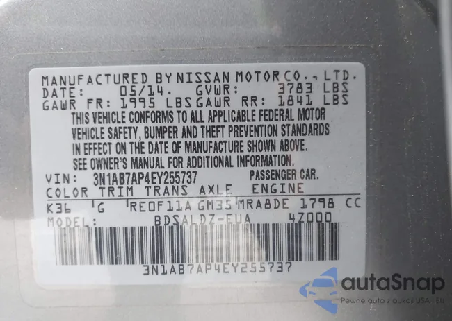 3N1AB7AP4EY255737: 43569202