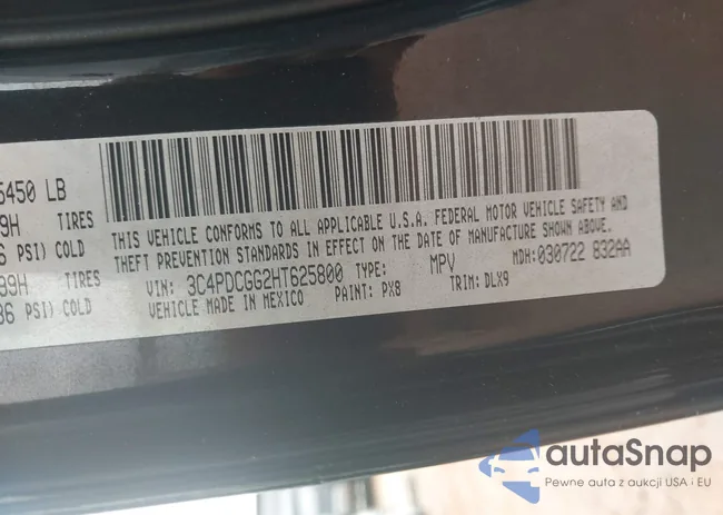 3C4PDCGG2HT625800: 43569255