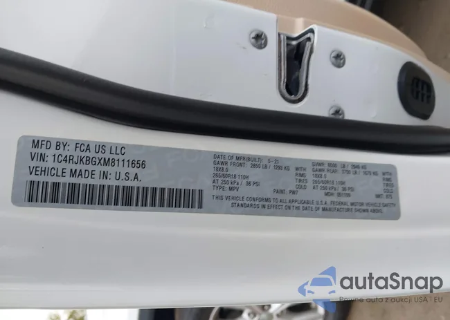 1C4RJKBGXM8111656: 43571332