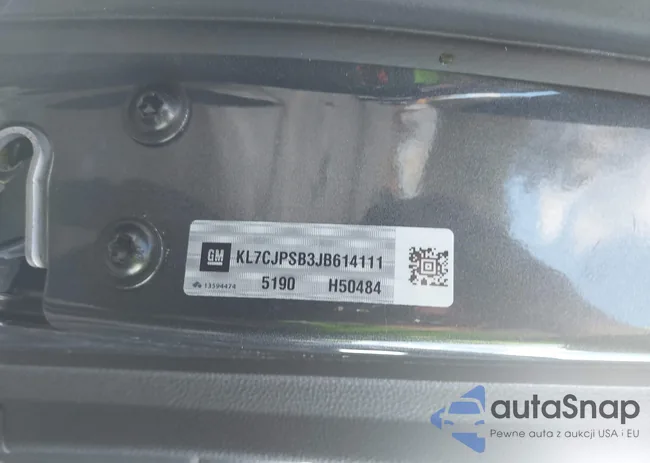 KL7CJPSB3JB614111: 43572558