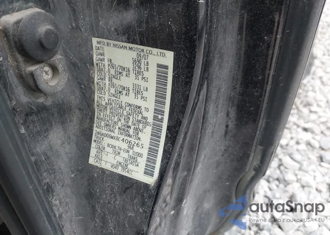 1N6AD06WX8C406265: 43572784