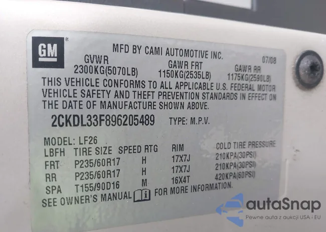 2CKDL33F896205489: 43573264