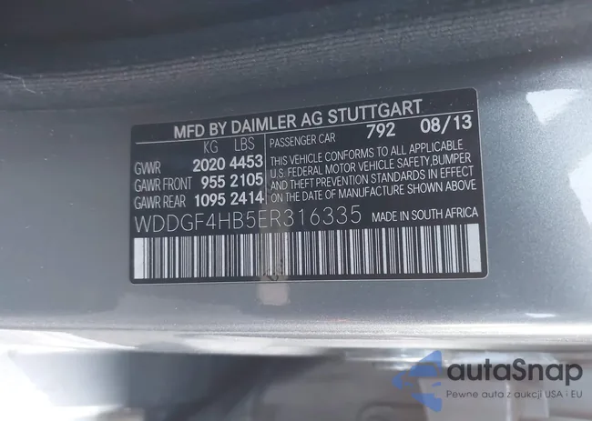 WDDGF4HB5ER316335: 43574865