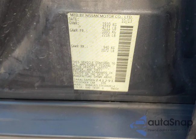 1N4AL3AP0EN241291: 43574030