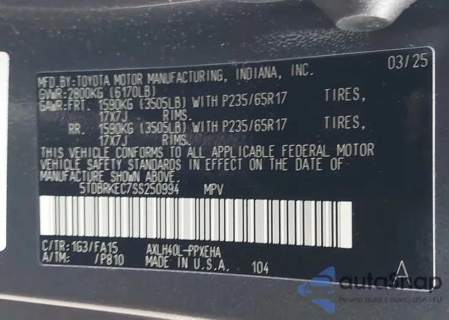 5TDBRKEC7SS250994: 43575504