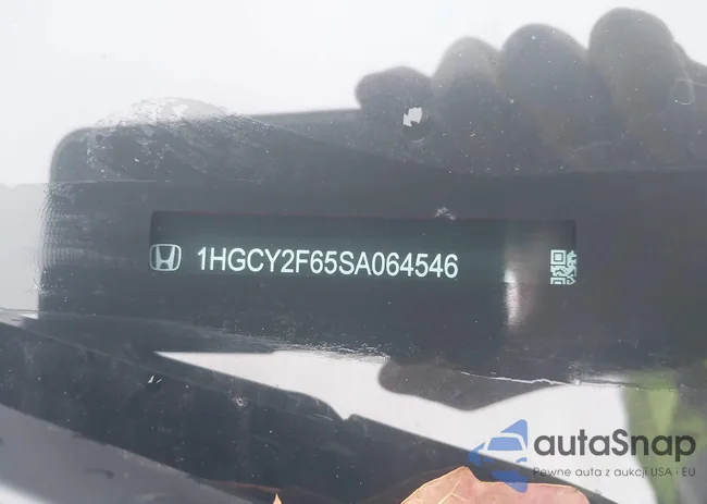 1HGCY2F65SA064546: 43575704