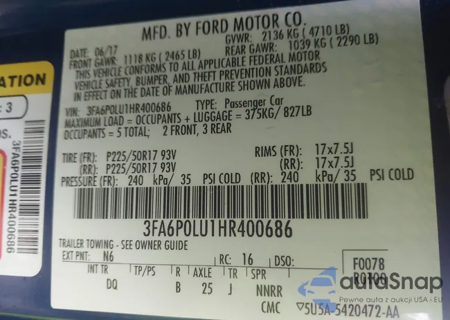 3FA6P0LU1HR400686: 43575041