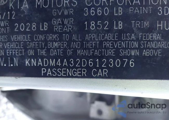 KNADM4A32D6123076: 43575273