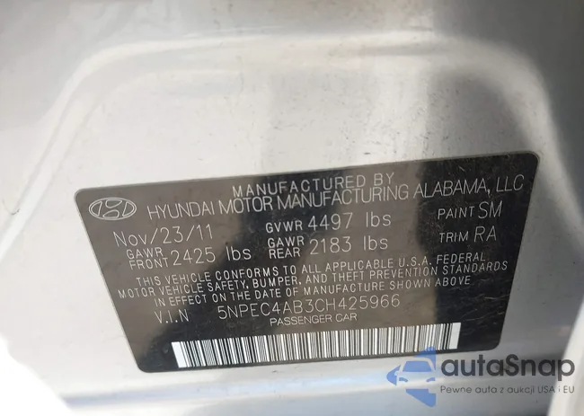 5NPEC4AB3CH425966: 43576837