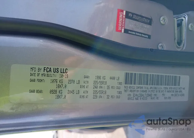 3C4NJCBB4LT129403: 43577639