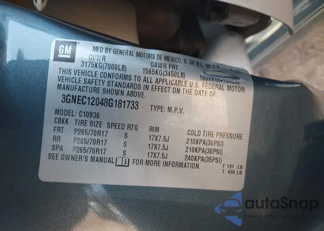 3GNEC12048G181733: 43577026