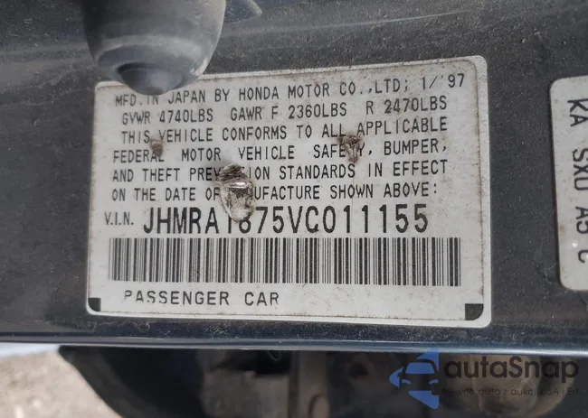 JHMRA1875VC011155: 43577161