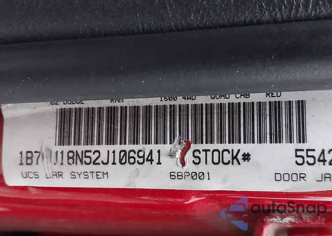 1B7HU18N52J106941: 43578360