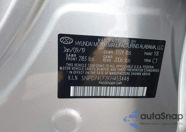 5NPD74LF2KH453448: 43579339