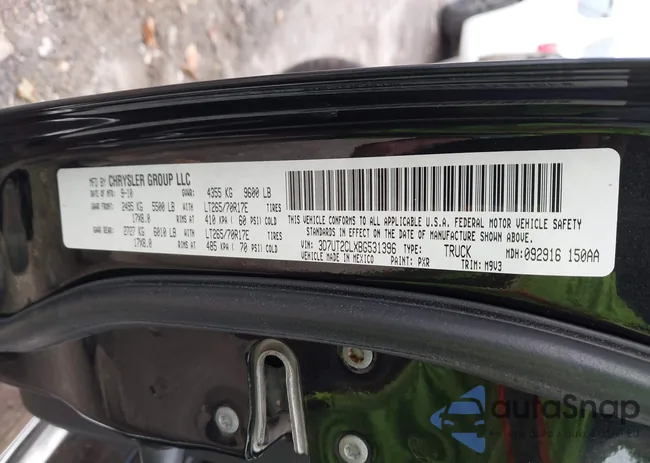 3D7UT2CLXBG531396: 43579638