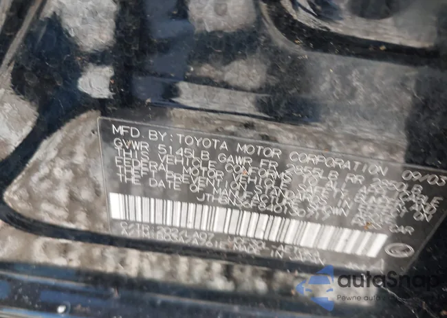 JTHBN36F840130717: 43579653