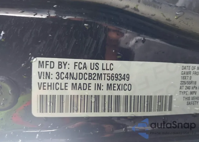 3C4NJDCB2MT569349: 43579900