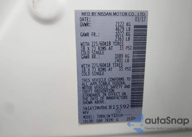 5N1AT2MV0HC815592: 43580532