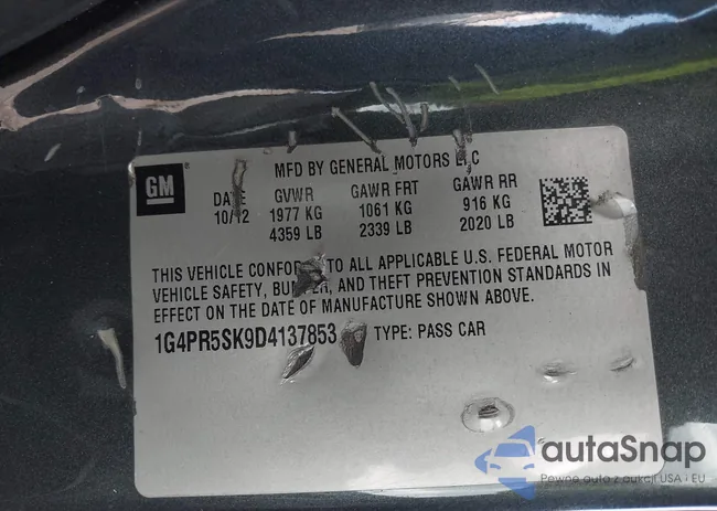 1G4PR5SK9D4137853: 43580696