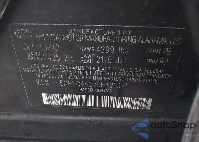 5NPEC4AC7DH621371: 43580971