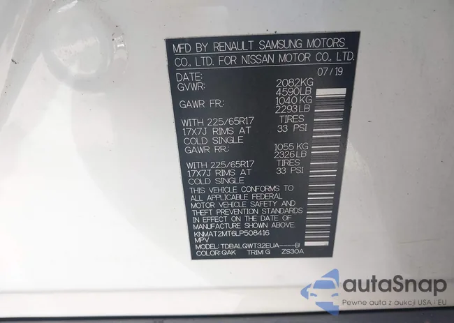 KNMAT2MT6LP508416: 43583373