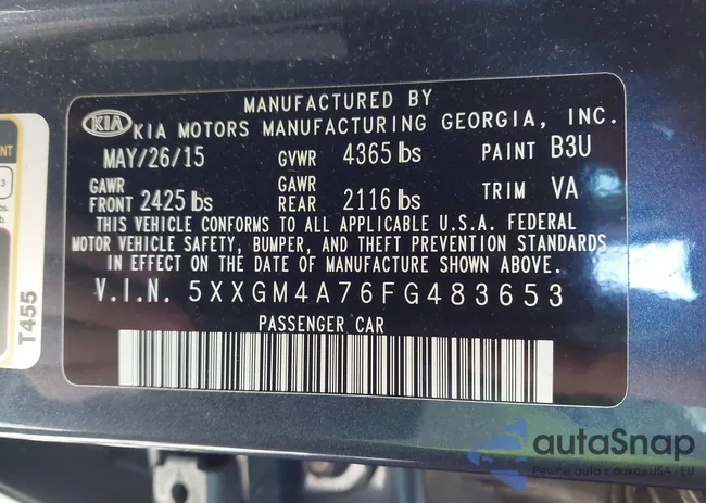 5XXGM4A76FG483653: 43582972