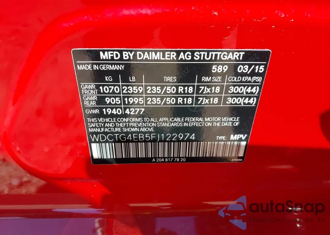 WDCTG4EB5FJ122974: 43584921