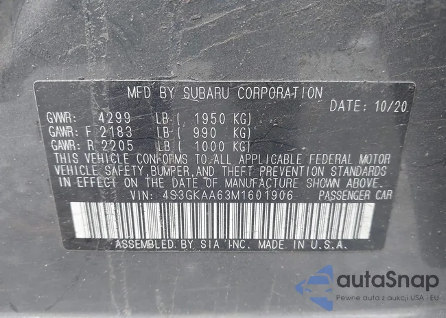 4S3GKAA63M1601906: 43584226