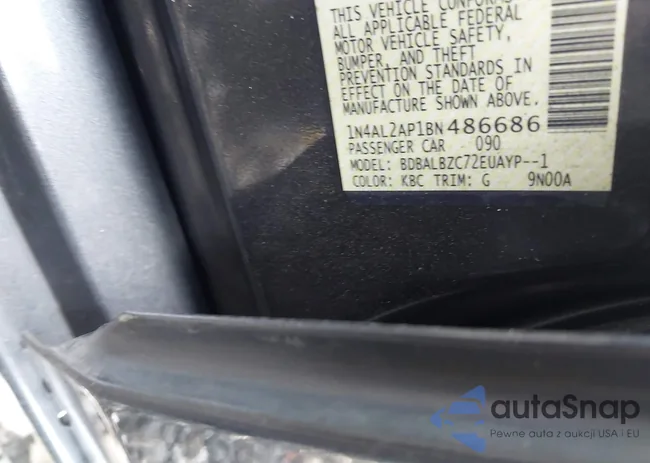 1N4AL2AP1BN486686: 43585514