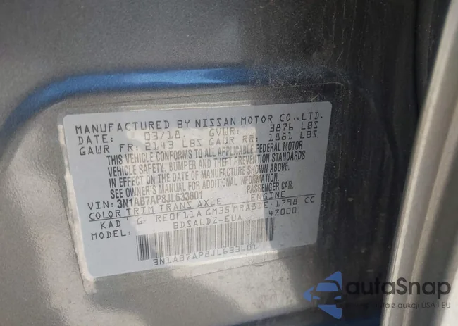 3N1AB7AP8JL633601: 43585579