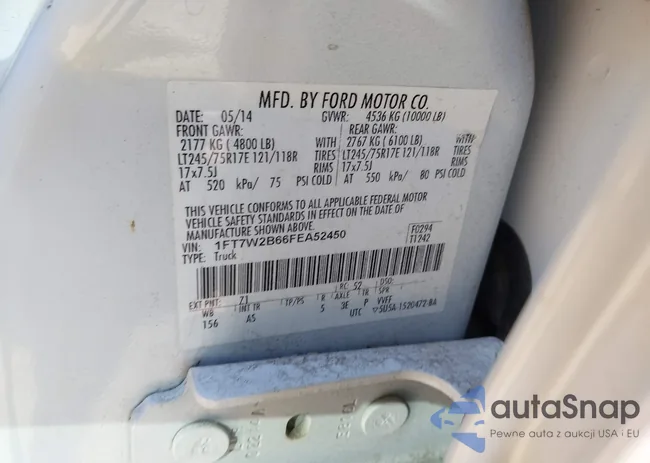 1FT7W2B66FEA52450: 43585783