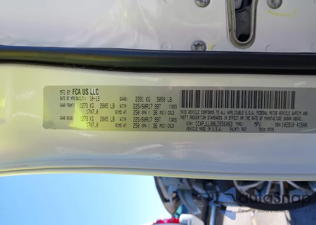 1C4PJLLB8LD556063: 43585310