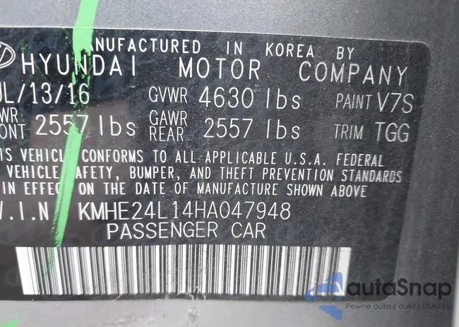 KMHE24L14HA047948: 43586527