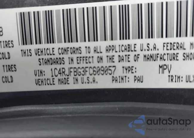 1C4RJFBG3FC609057: 43586531