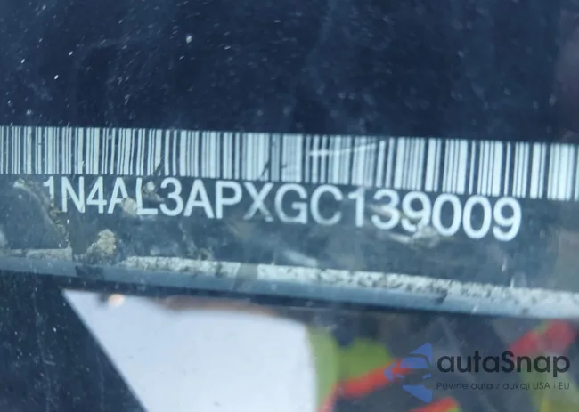 1N4AL3APXGC139009: 43586528