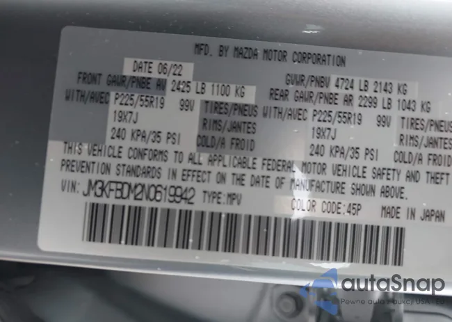 JM3KFBDM2N0619942: 43586566