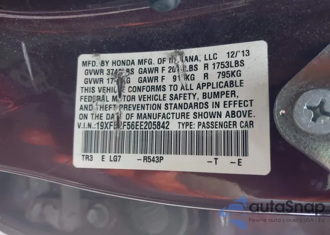 19XFB2F56EE205842: 43586597