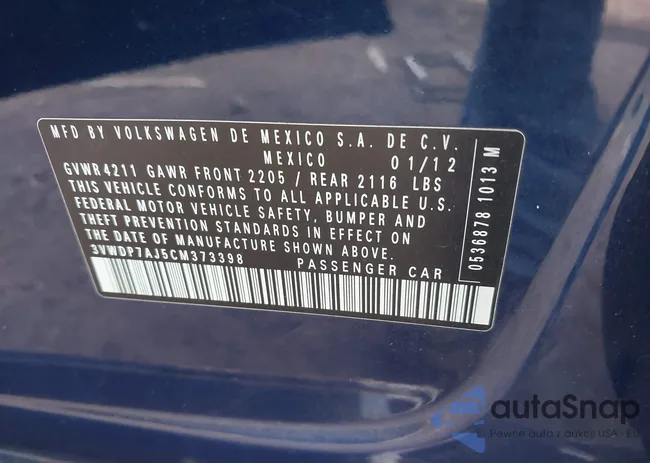 3VWDP7AJ5CM373398: 43586631