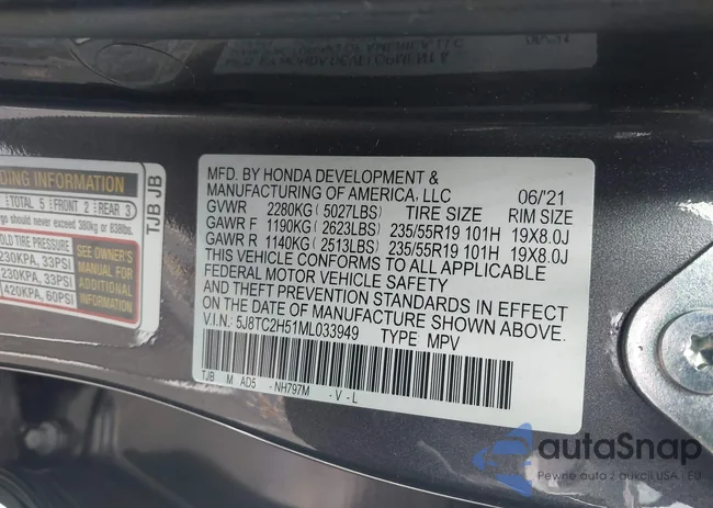 5J8TC2H51ML033949: 43586658