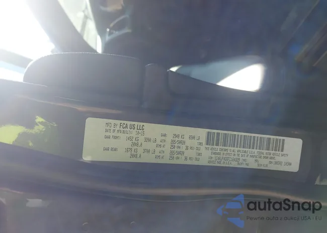 1C4RJFAG6FC164329: 43586699