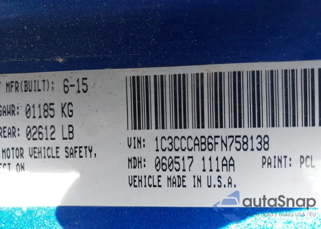 1C3CCCAB6FN758138: 43586052