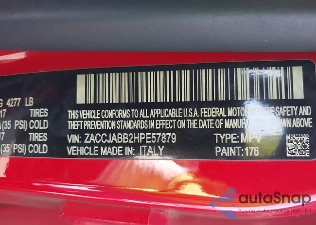 ZACCJABB2HPE57879: 43586144