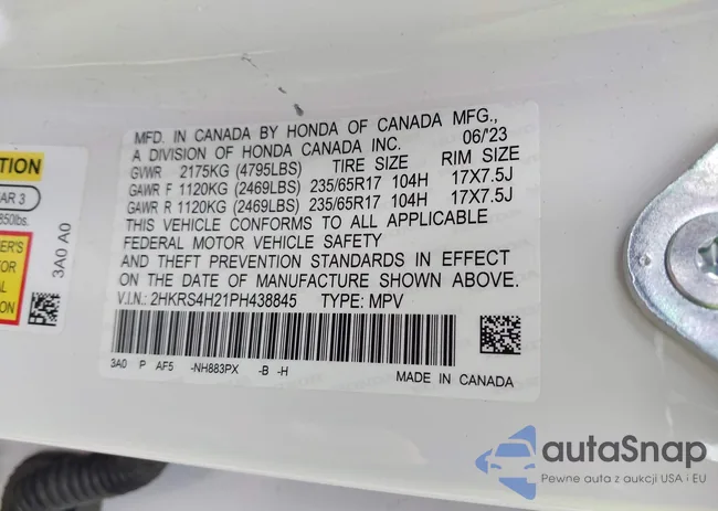 2HKRS4H21PH438845: 43586225