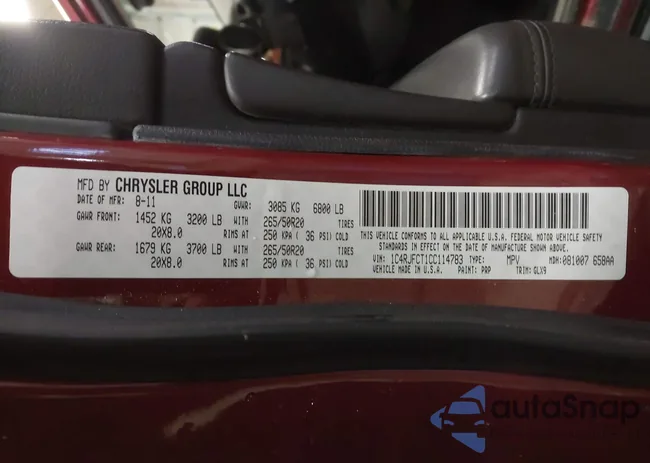 1C4RJFCT1CC114783: 43587106