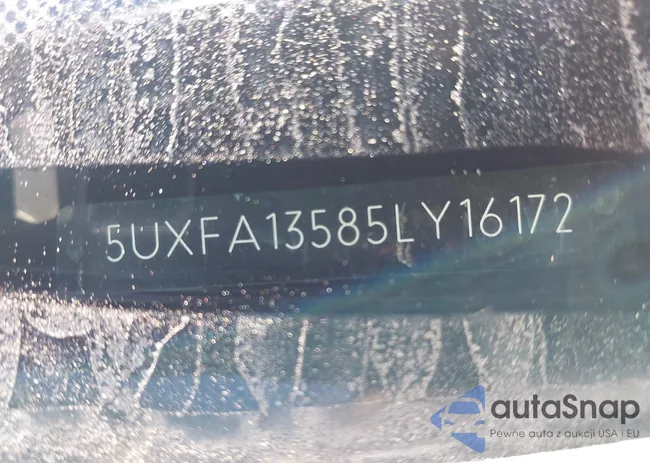 5UXFA13585LY16172: 43589597
