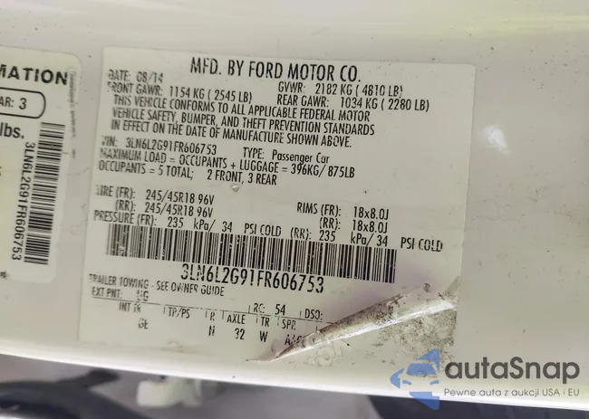 3LN6L2G91FR606753: 43589760